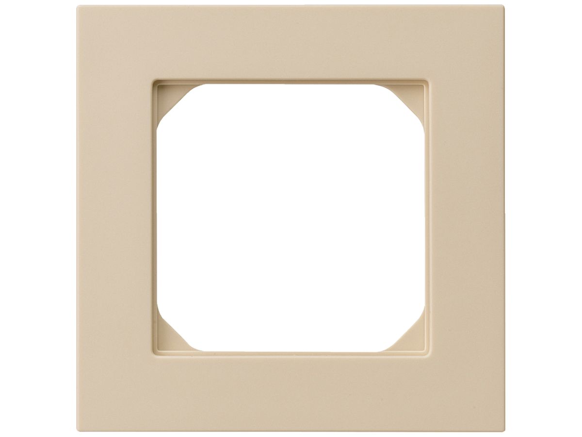 UP-Abdeckrahmen kallysto.pro 1×1 beige 94×94mm