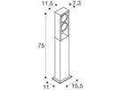 LED-Pollerleuchte SLV ESKINA FRAME 75 FL 27W 3000/4000K 2200lm IP65 anthrazit