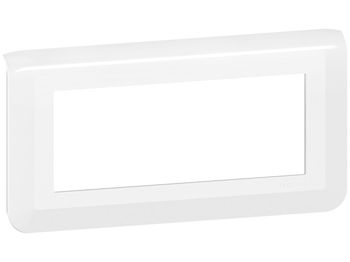 Abdeckrahmen MOS 1×5 Module horizontal weiss
