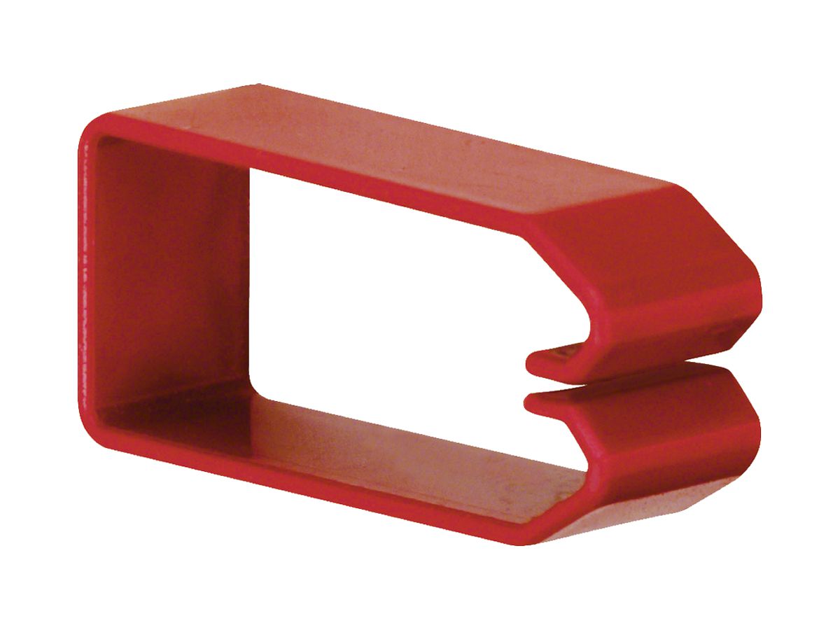 Halteklammer Hager 75×37mm zu Verdrahungskanal HNG rot