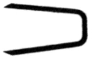 Klammern, Agraffen