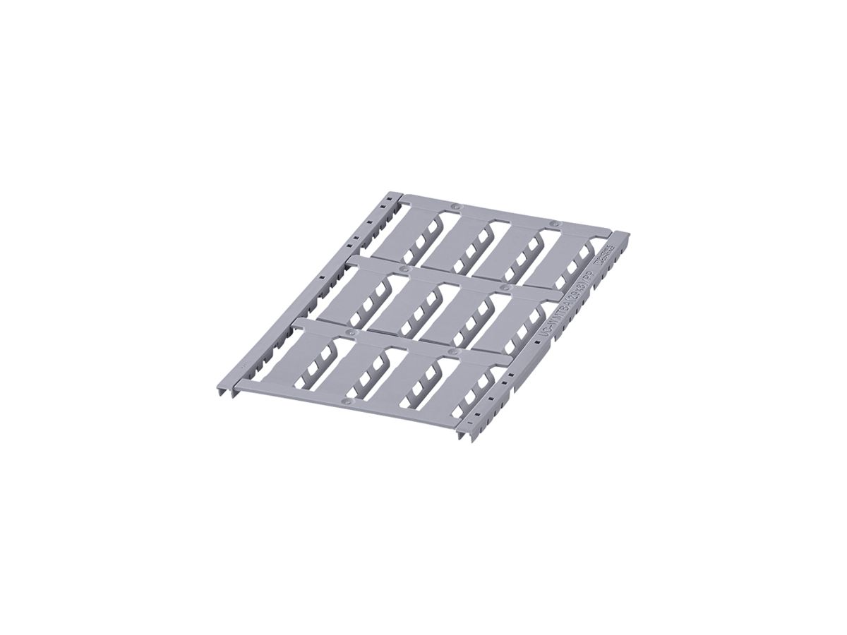 Kabelmarker PX UC-WMTBA (29X8)/PP SR 29×8mm 12 Stück silber