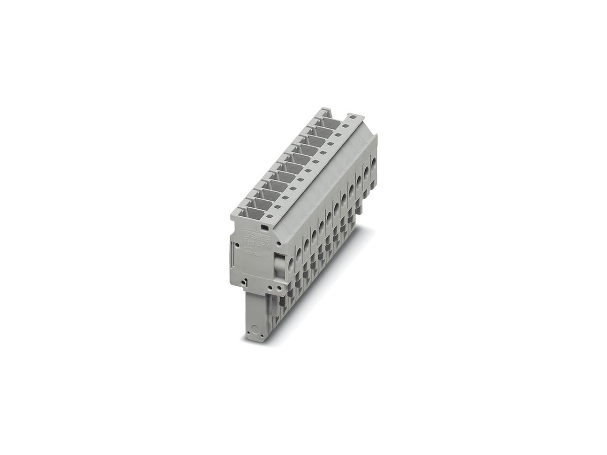 Stecker Phoenix Contact 12L 0.2…6mm² grau mit Schraubanschluss UP4/12