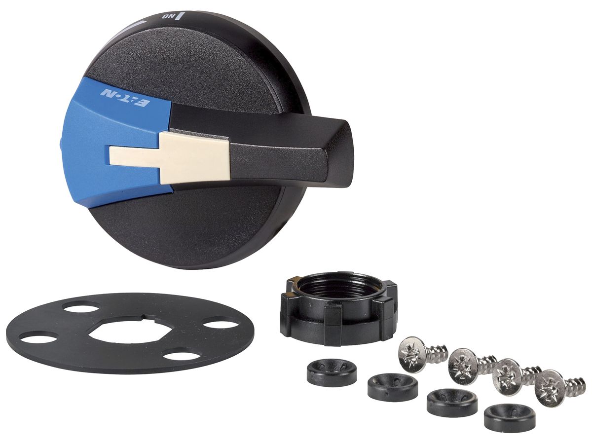 Drehgriff Eaton SHB0N4X für R9 abschliessbar Ø65×37mm schwarz/blau