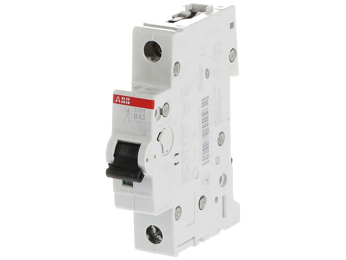 Leitungsschutzschalter ABB S201-B63 63A B 6kA
