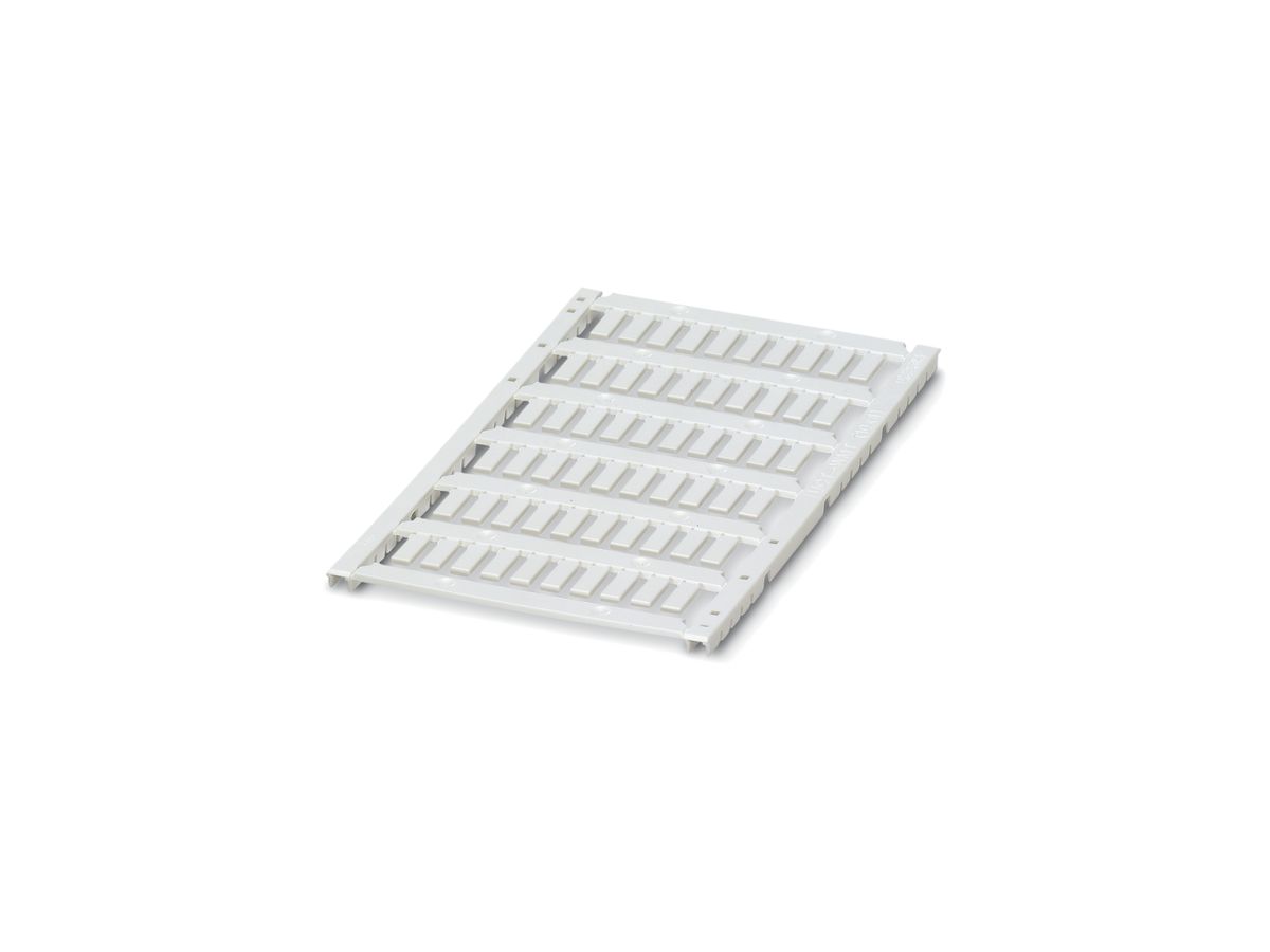 Bezeichnungskarte UCT-WMT weiss für Kabelmarkierung 10×4mm