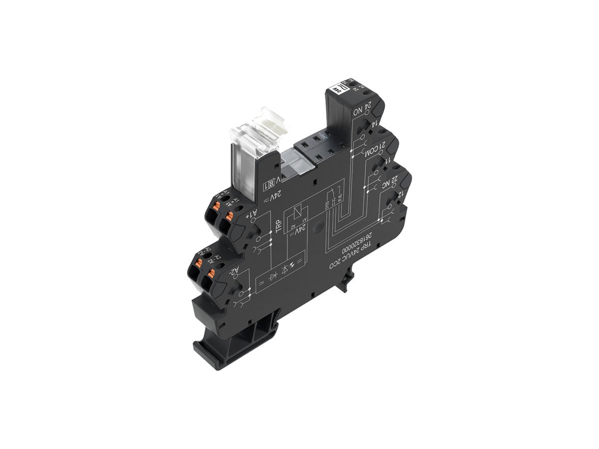 Relaissockel WM TOP ED2 8-pins 1CO 24…230VUC TH35 push-in