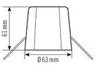 Deckeneinbau-Set ESYLUX für PF-F