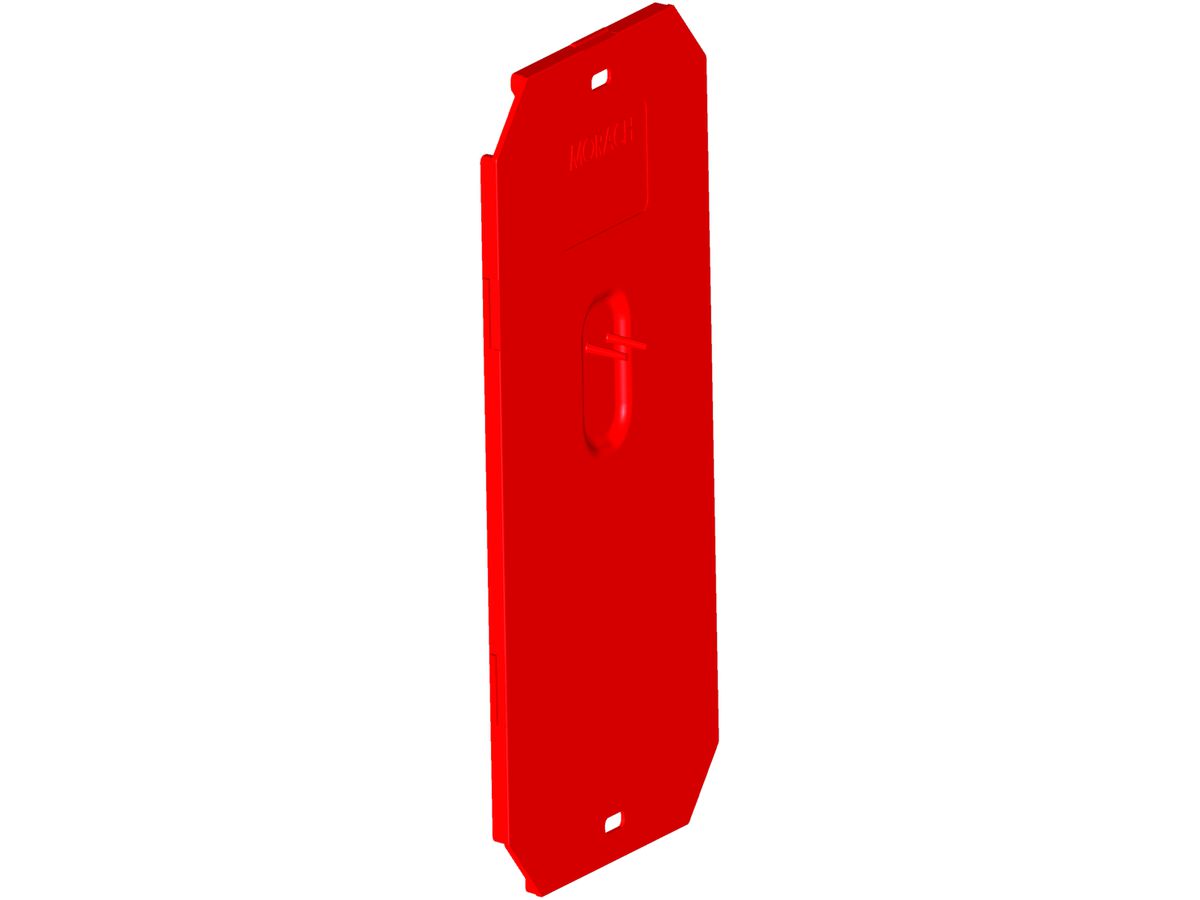 Schutzdeckel MT zu Aufsatzrahmen Gr.2-100 rot