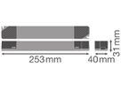 LED-Betriebsgerät LEDVANCE VALUE 150W 24V ON/OFF 253×40×31mm