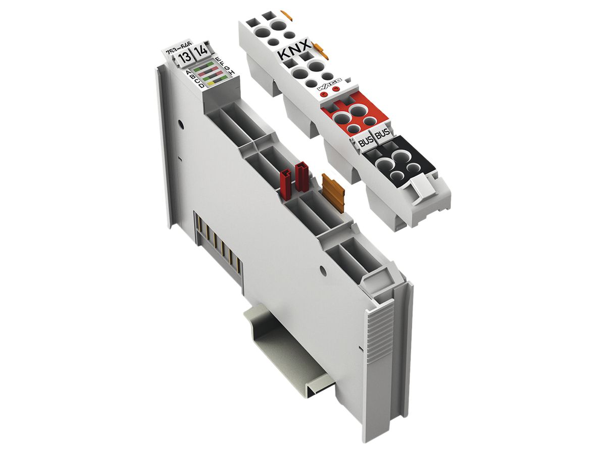 REG-Schnittstellmodul WAGO für KNX/EIB/TP1-Netzwerk