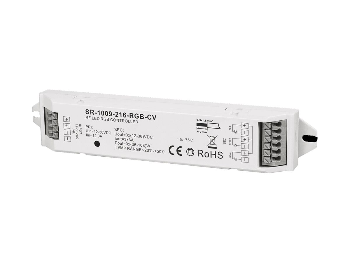 LED-Betriebsgerät SUNRICHER SR-1009 0…972W OUT:12…36V 0…9000mA RF
