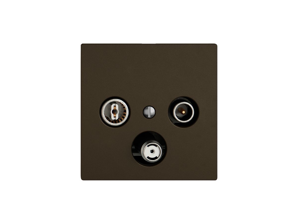 Antennendose TV-R-SAT EDIZIO.liv SNAPFIX® DB52 Stichdose br