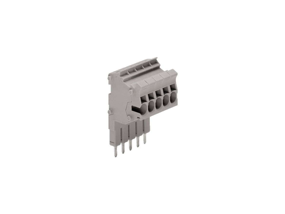 Modularer Steckverbinder WAGO TOPJOB-S grau 10P 2.5mm² zu Serie 2002