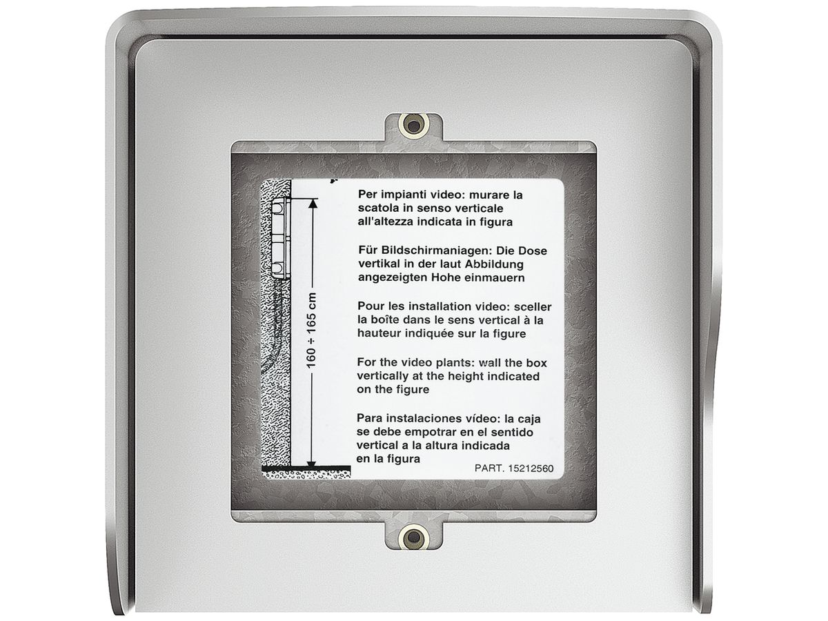 AP-Gehäuse Sfera 1 Modul Al