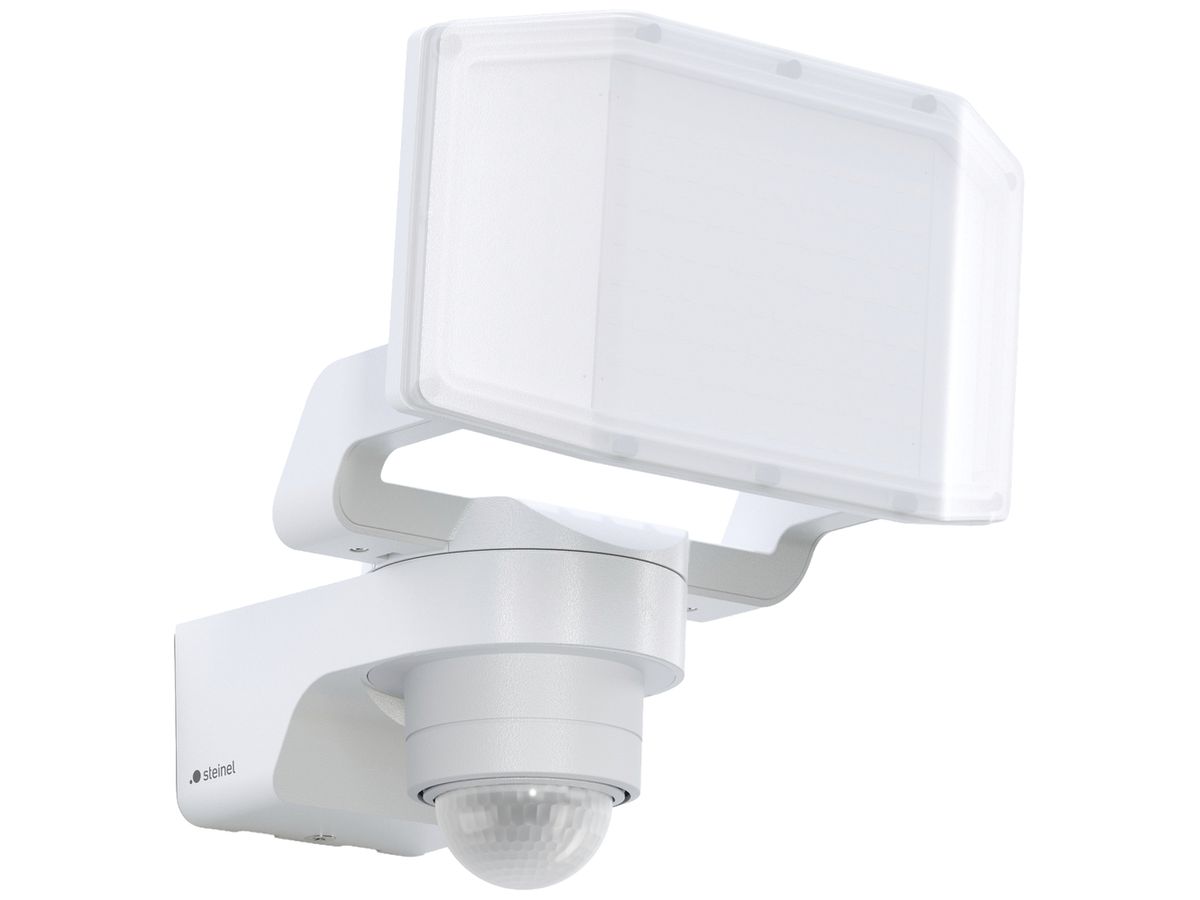 LED-Strahler Steinel XLED PRO SEN 14.3W 1642lm 3000K IP54 VWB 198×195 weiss