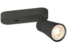 Spot SLV PURI 2.0 Cone CW GU10 1×6W DIM Ø55×150×87mm schwarz