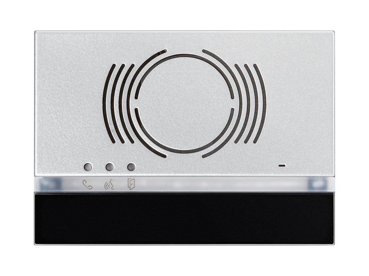 Frontplatte für Türlautsprechermodul Urmet Alpha, IP55, schwarz