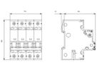 Leitungsschutzschalter C 3×16A +N