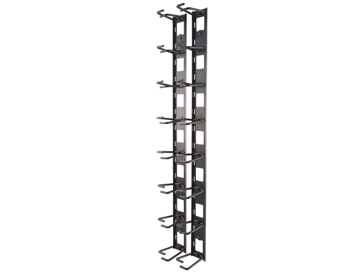 Kabelmanager SE vertikal 8 Kabelringe