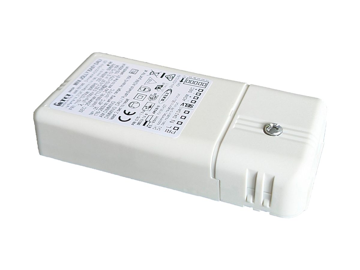 LED-Betriebsgerät MINI JOLLY EASY DALI AM 0.3…25W 2…54V 150…900mA 0-10V