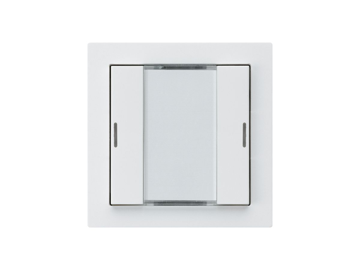 UP-Taster kallysto A KNX 2× RGB LED s/e-link weiss