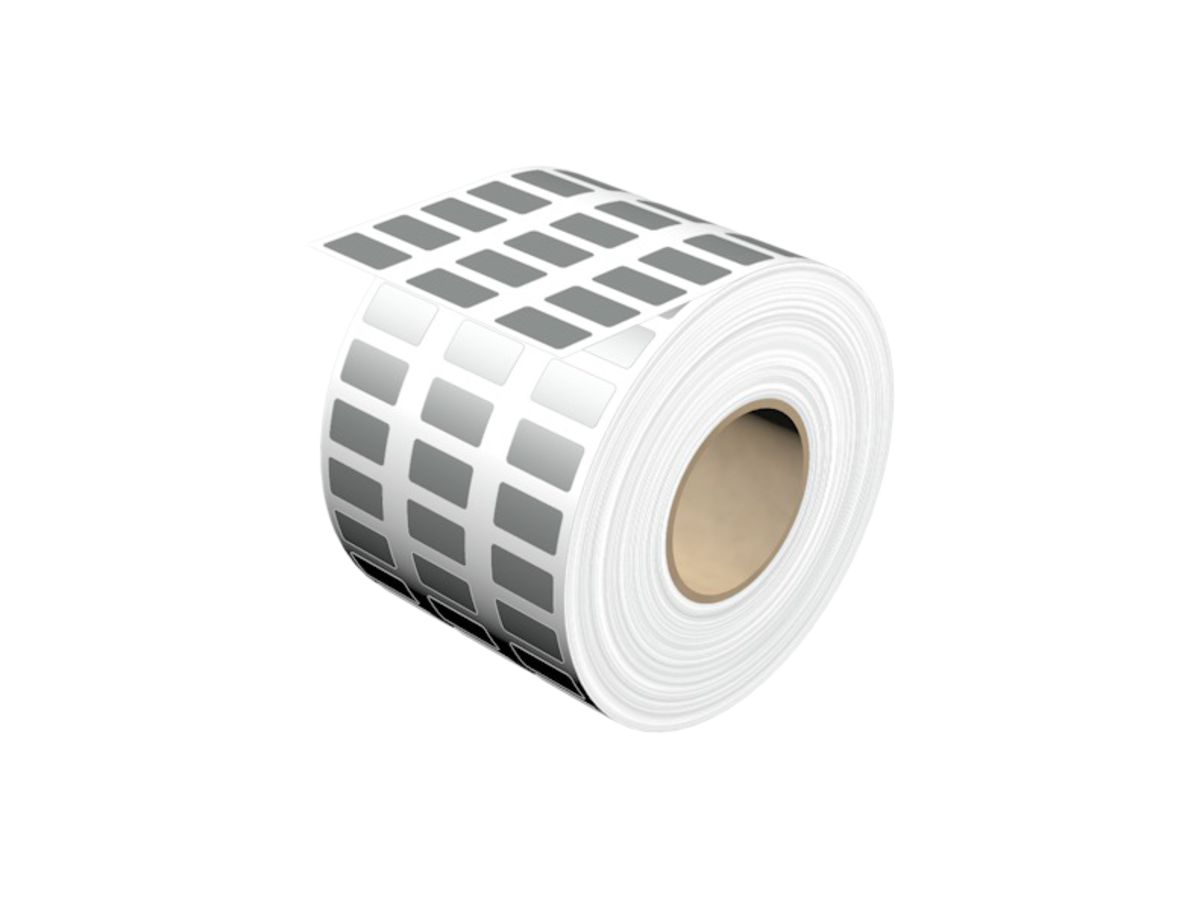Etikette Weidmüller THM MT30X selbstklebend 17×9mm Polyester silber