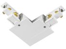 L-Verbinder SLV S-TRACK DALI 5-polig Erdung links weiss