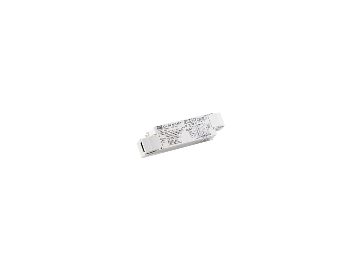 LED-Betriebsgerät MEAN WELL XLC 0…60W 12V 0…5000mA DIM 176×45×32mm