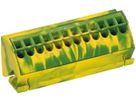 Anschlussblock PE WAGO 4mm² grün/gelb
