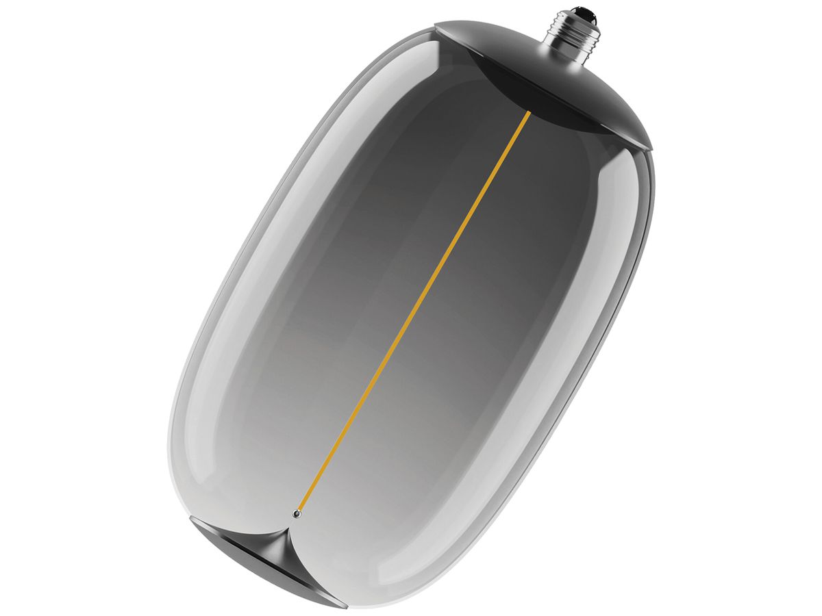LED-Lampe Osram Vintage 1906 E27 4W 120lm 818 Ø200×370mm Rauch