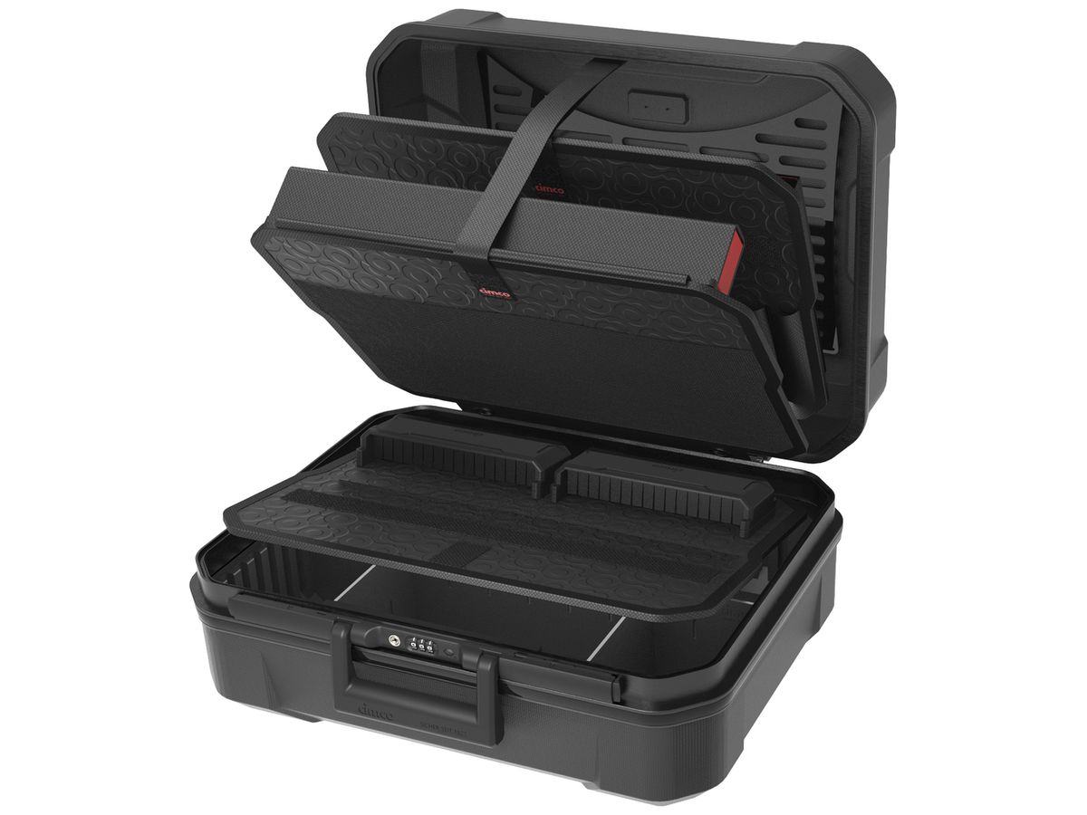 Werkzeugkoffer Cimco CimCase PRO P1L2 Kunststoff 260×420×495mm schwarz