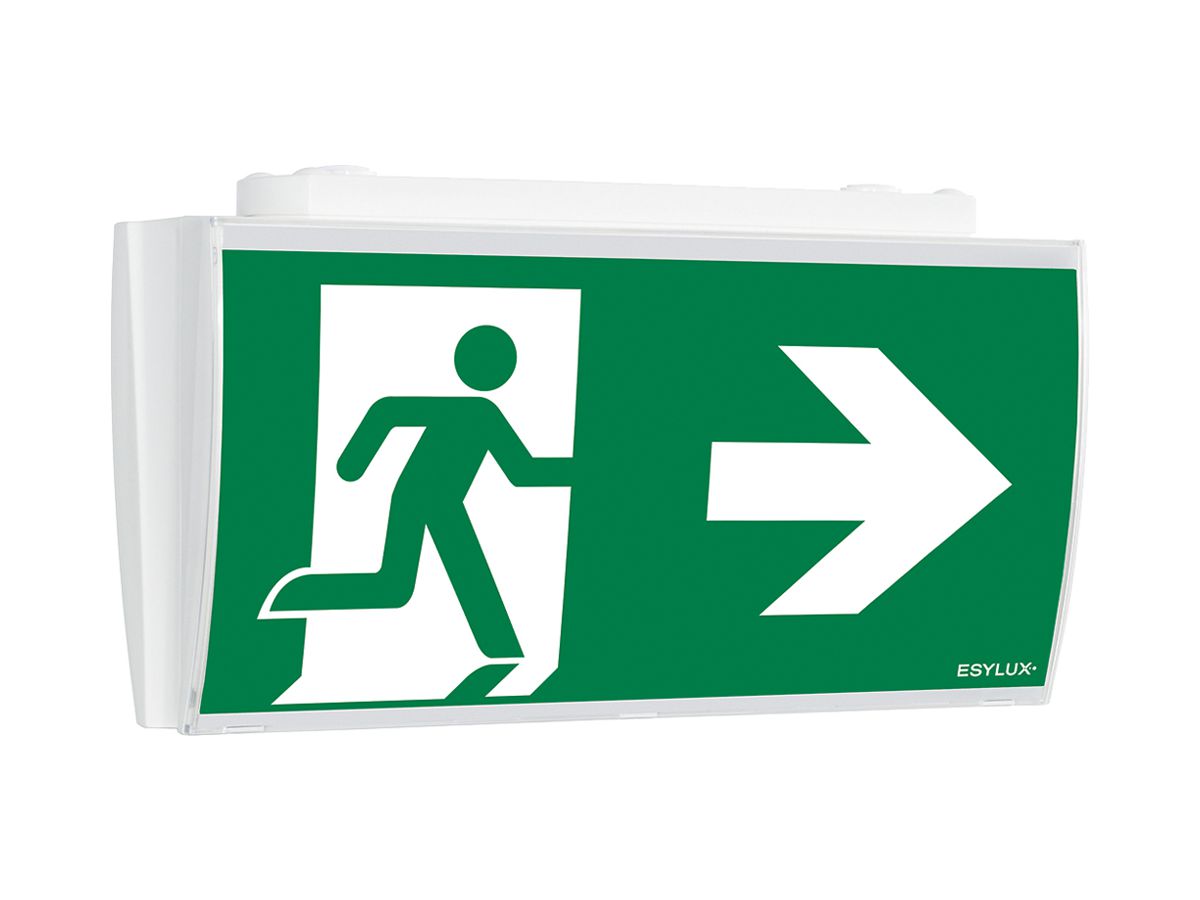 Notleuchte ESYLUX SLF LEDi SC/C Deckenaufbau