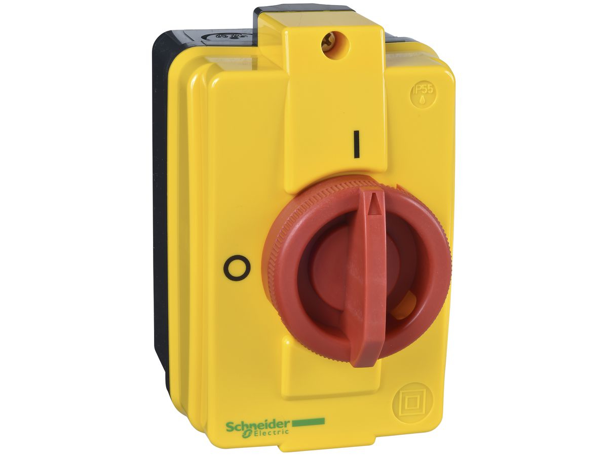 AP-Not-Aus-Schalter Schneider Electric Vario 10A 3P rot IP65
