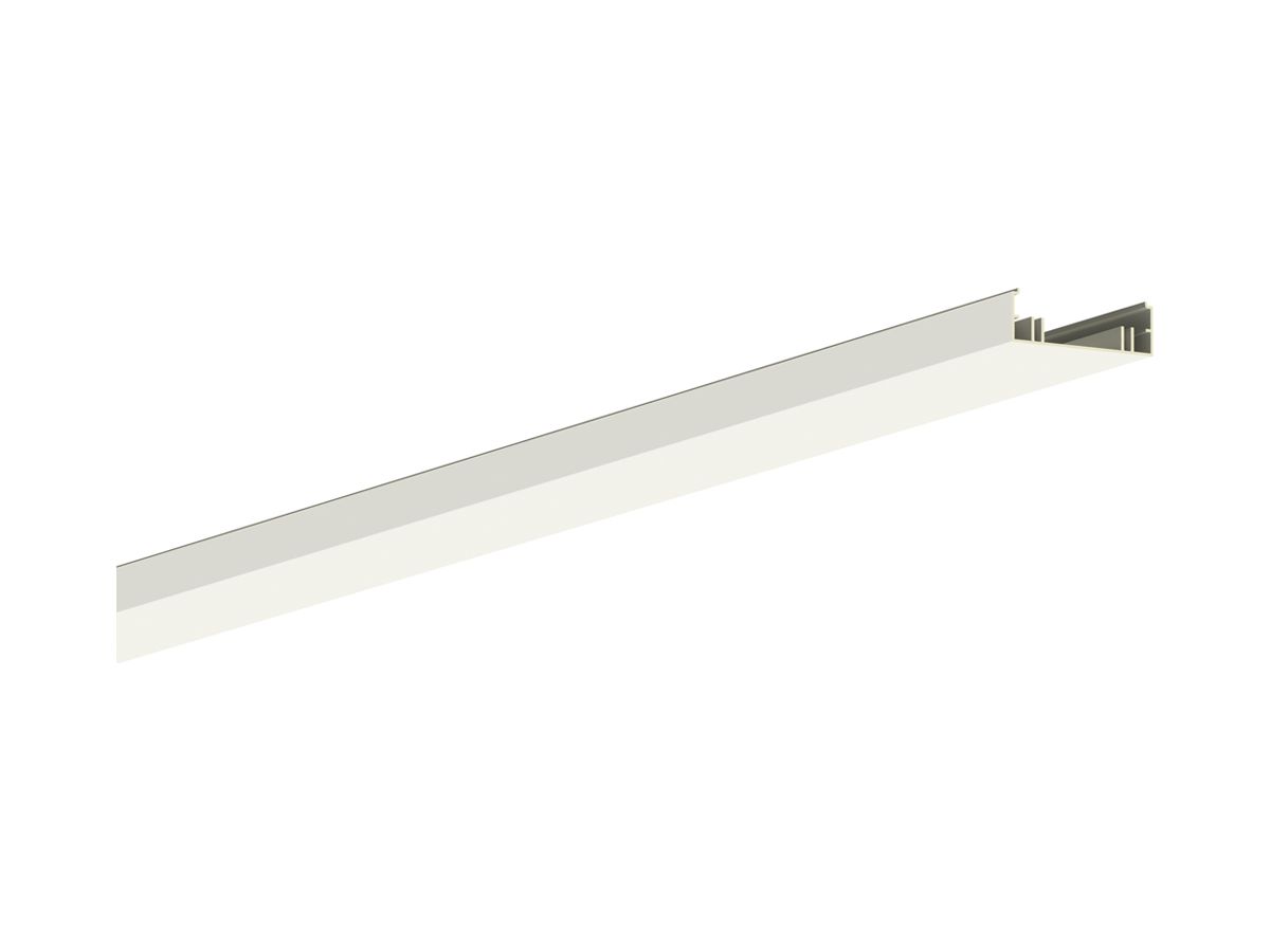 Blindabdeckung DOTLUX LINEAlock Aluminium 1437mm weiss