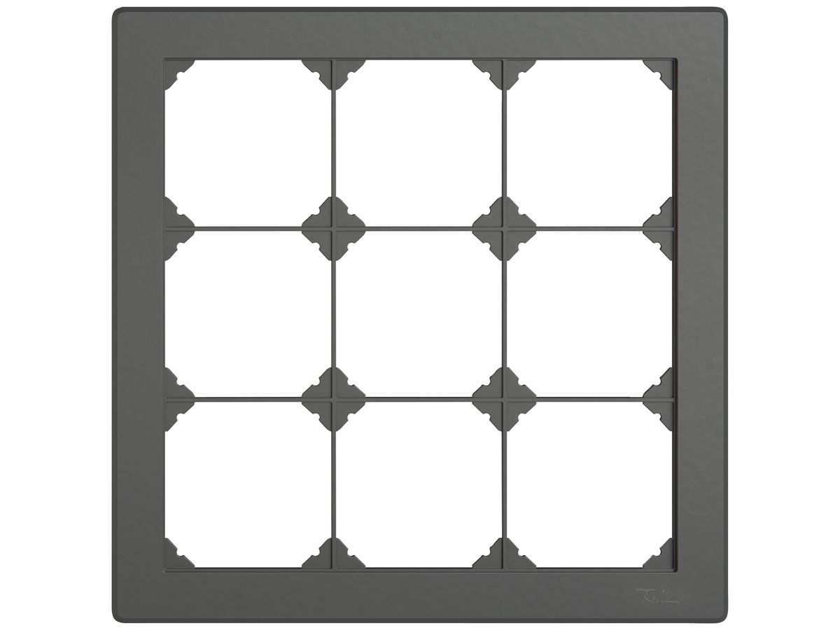 UP-Abdeckrahmen EDIZIO.liv SNAPFIX® 3×3 216×216mm dgu