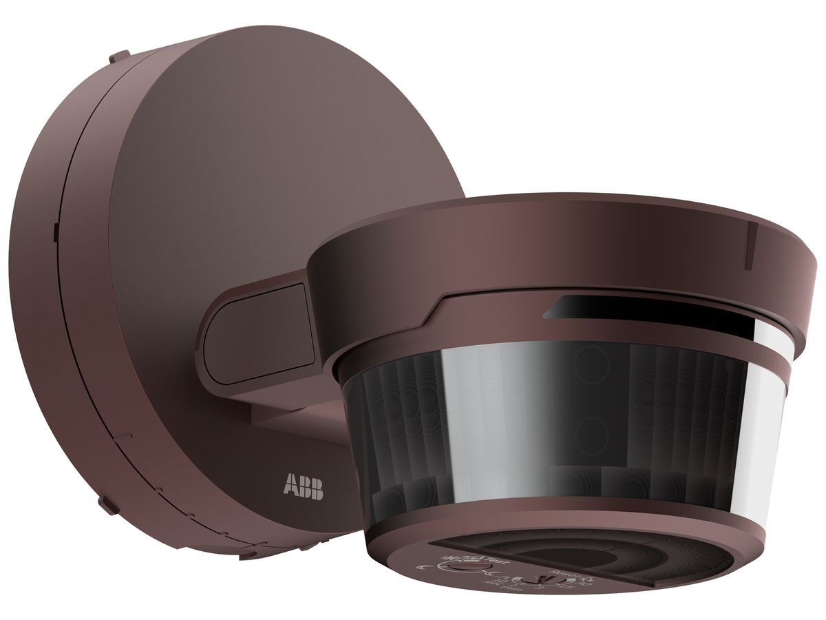 AP-Bewegungsmelder ABB Busch-Wächter PRO BT 90° IP55 braun