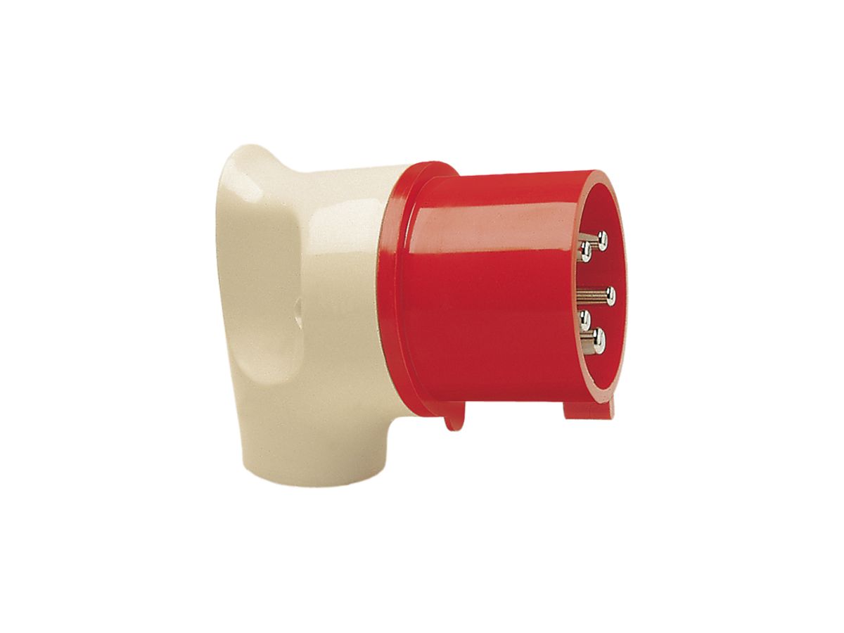 Winkel-Stecker mondo 4L 32A 6h IP44 perlweiss