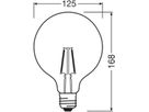 LED-Lampe LEDVANCE CLASSIC GLOBE E27 1.8W 250lm 827 R39 klar Ø125×168mm