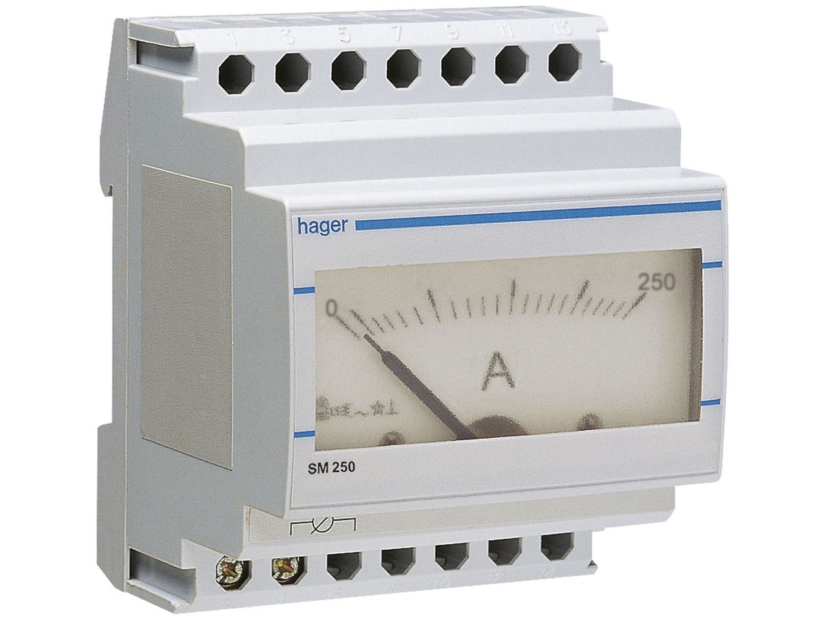 EB-Amperemeter Hager 0…250A