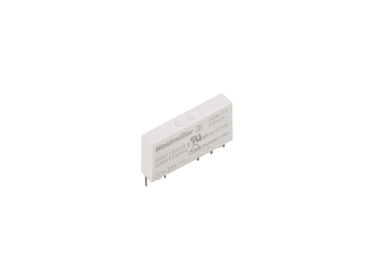 Relais Weidmüller TERMSERIES RSS AU 60VDC 1W 250VAC 6A