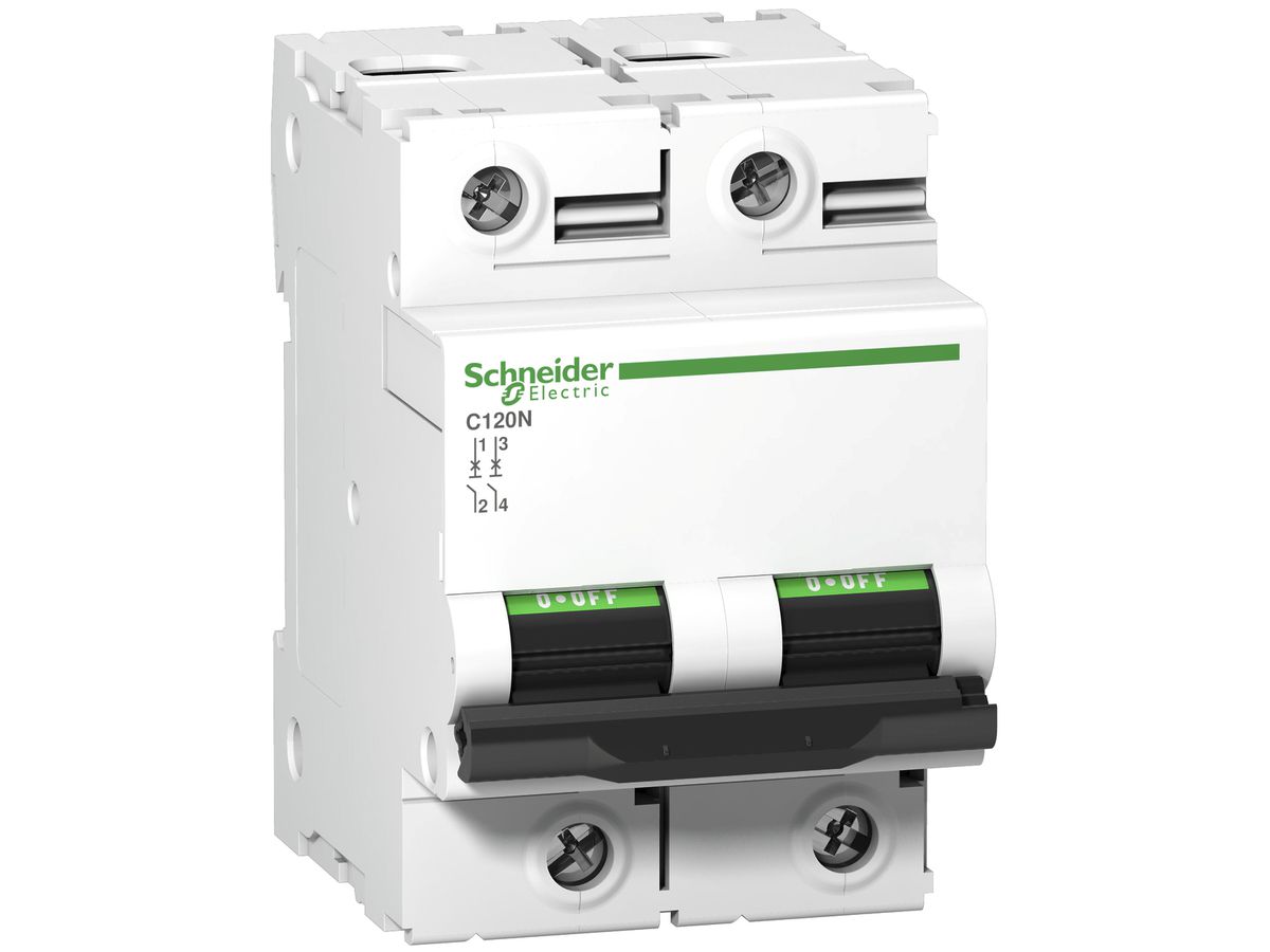 Leitungsschutzschalter Schneider Electric iC120N 125A (D) 2L 10kA