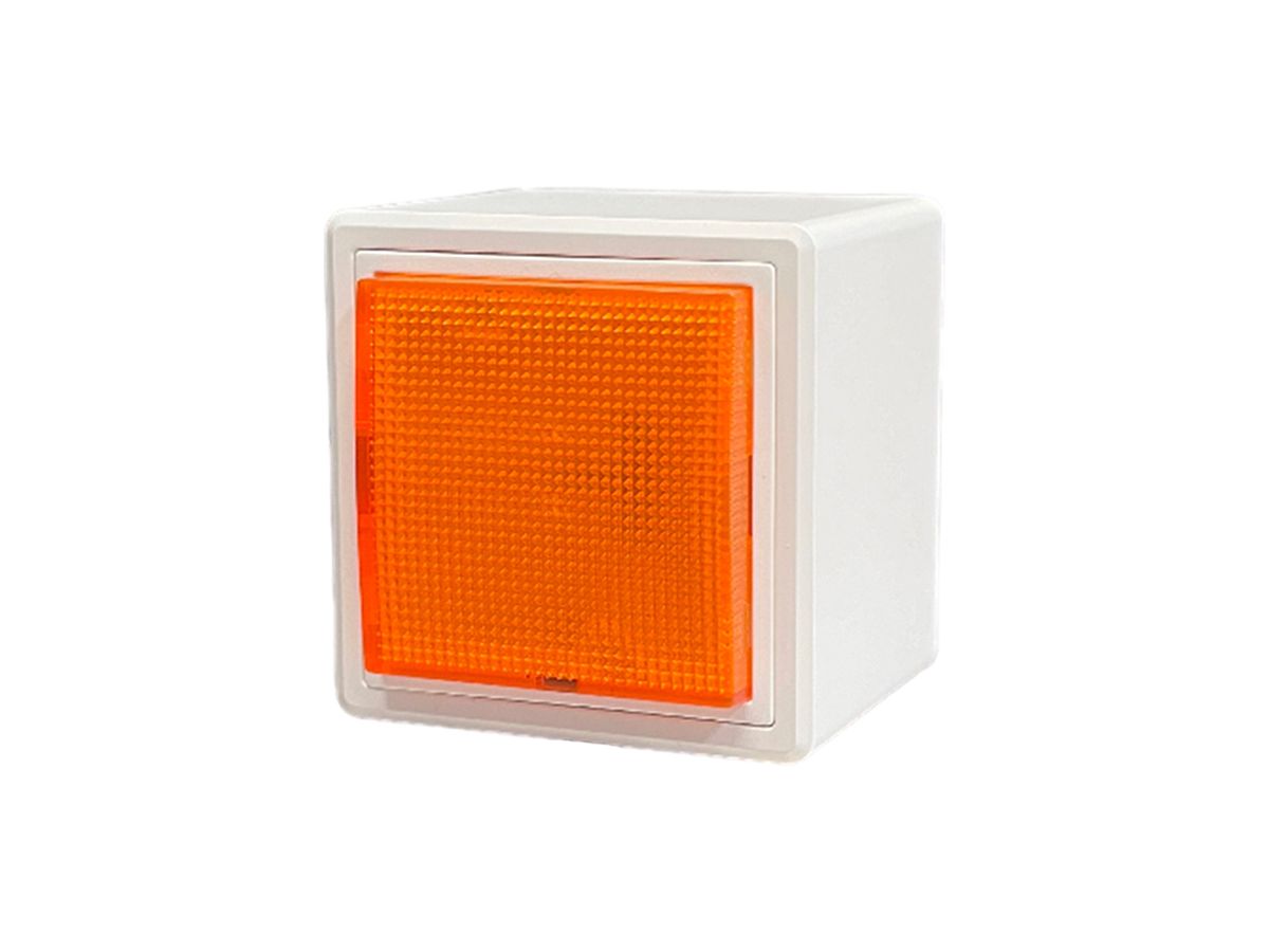 AP-Blitzleuchte Hugentobler 016LA 12V AC/DC IP21 Xe 5J gelb