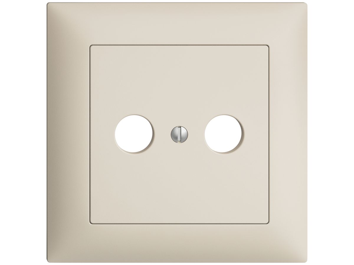 UP-Frontset EDIZIOdue crema 88×88mm