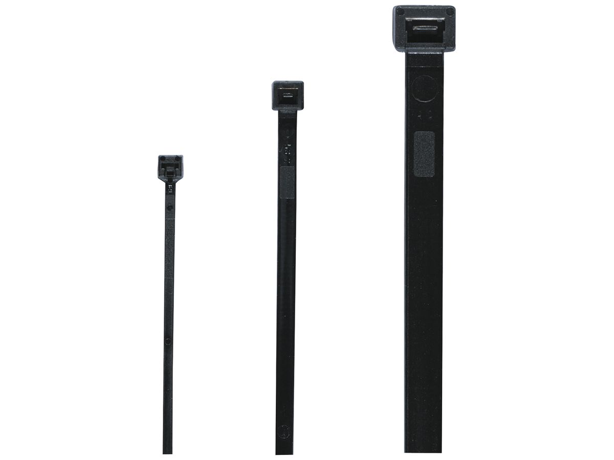 Kabelbinder CIMCO aus PA 6.6 4.5×280mm max.Ø76mm 220N schwarz