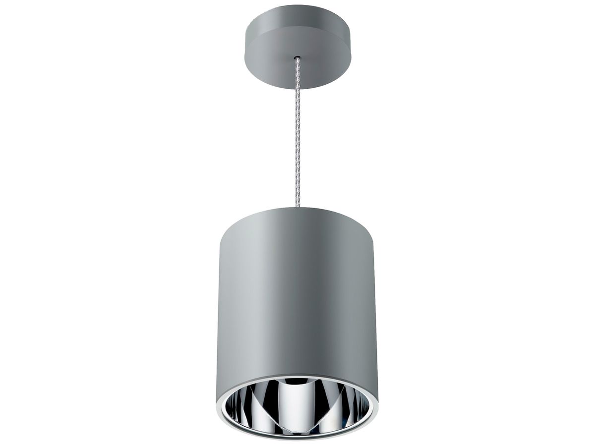LED-Pendelleuchte Philips LuxSpace 10.8W 2000lm 4000K Ø200×230 grau