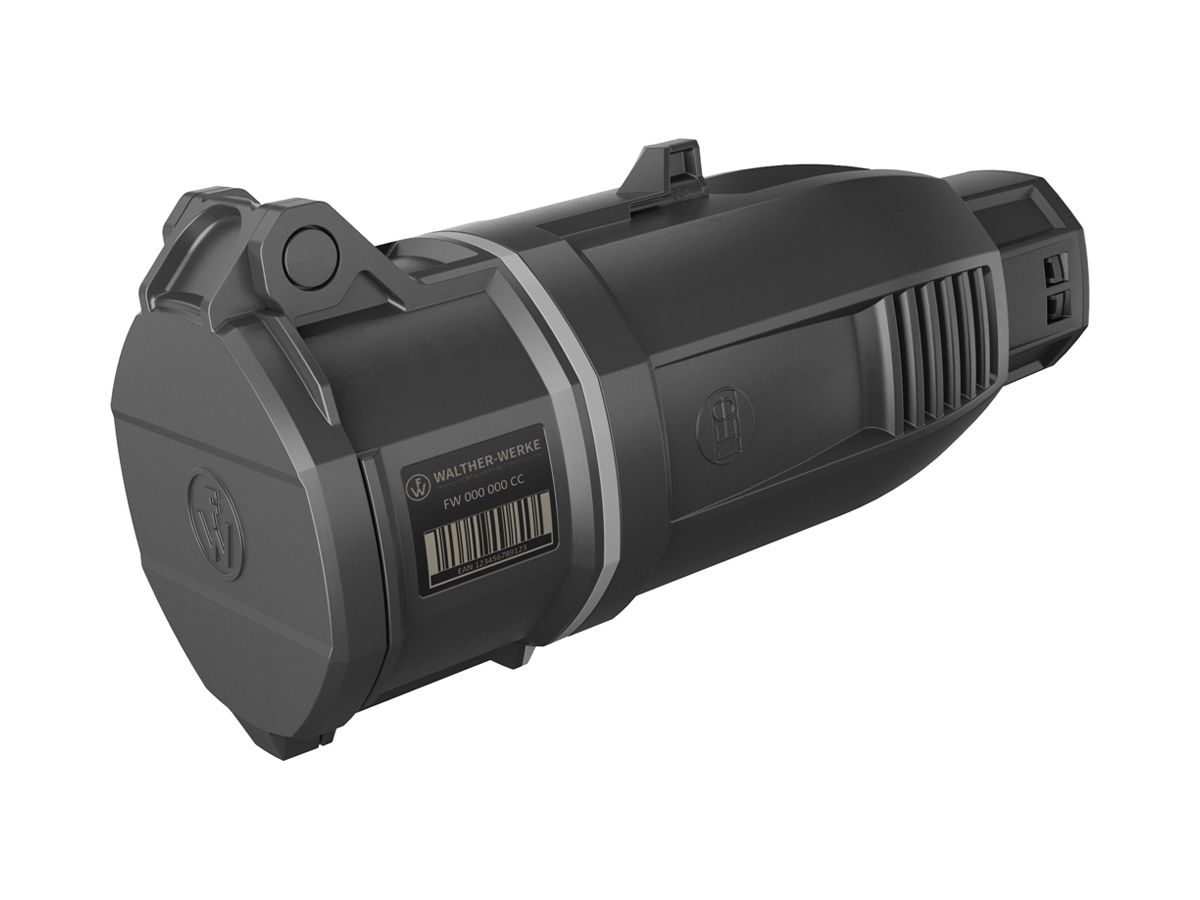 Kupplung CEE NEO 5P 32A >50V 1h grau IP54 schraublose Klemme