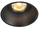 EB-Downlight SLV HORN-T, GU10 50W IP20 mattschwarz