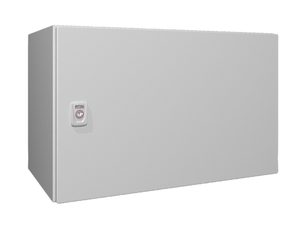 Wandgehäuse 19" Rittal AX IT, 7HE 1-türig, IP10, 600×380×350mm, St-Bl