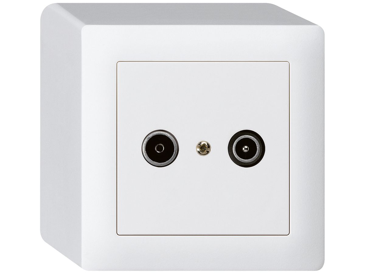 AP-Antennendose kallysto R/TV 14dB 2GHz weiss